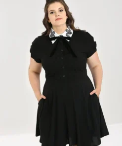 Ladies Hell Bunny Serpentine Mini Dress