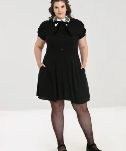 Ladies Hell Bunny Serpentine Mini Dress