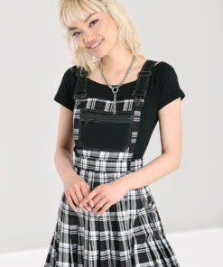 Hell Bunny Vernon Pinafore Dress