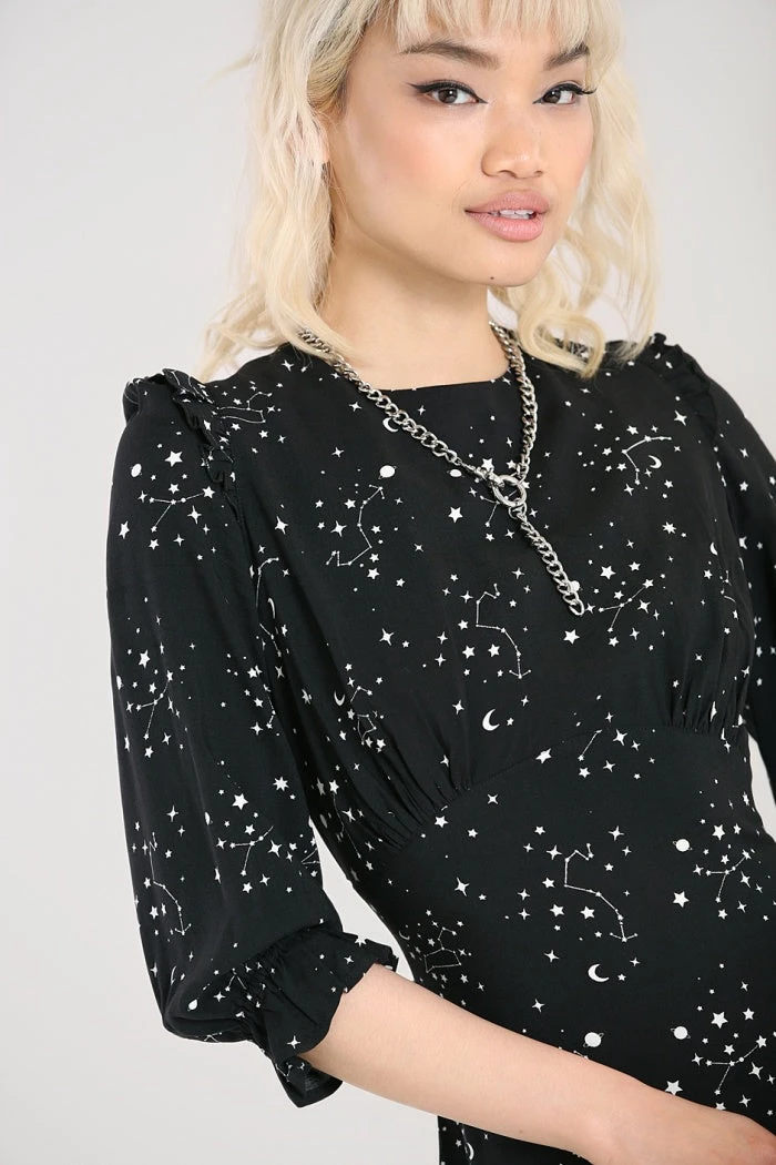 Hell Bunny Zodiac Maxi Dress 6 Hell Bunny Zodiac Maxi Dress