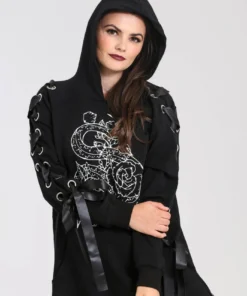 Hell Bunny Medusa Hoodie Dress