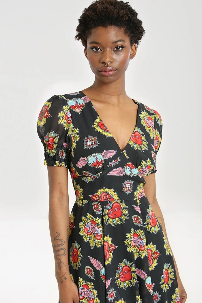 Hell Bunny Amias Mid Dress 6 Hell Bunny Amias Mid Dress