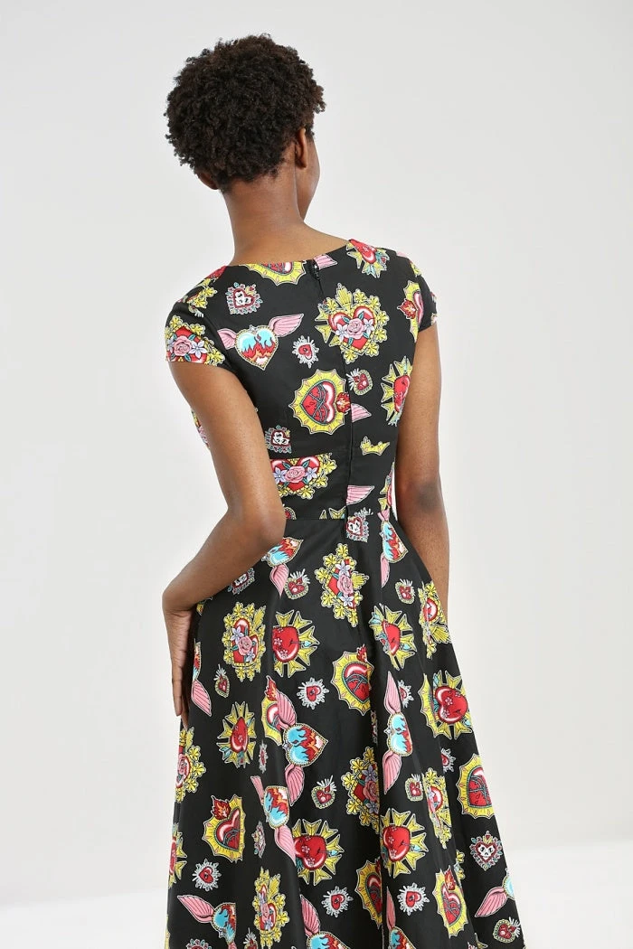 Ladies Hell Bunny Amias 50's Dress 7 Ladies Hell Bunny Amias 50's Dress