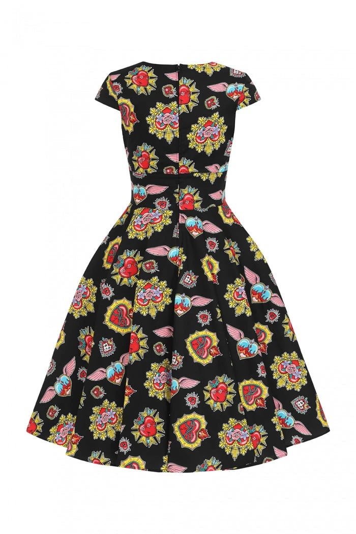 Ladies Hell Bunny Amias 50's Dress 9 Ladies Hell Bunny Amias 50's Dress