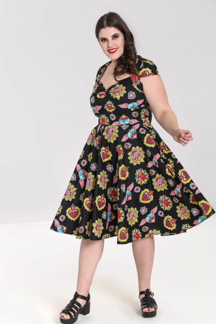 Ladies Hell Bunny Amias 50's Dress 11 Ladies Hell Bunny Amias 50's Dress
