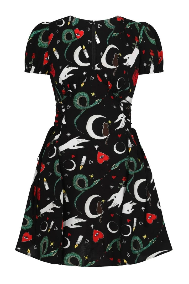 Hell Bunny Good Fortune Mini Dress Ladies 7 Hell Bunny Good Fortune Mini Dress Ladies