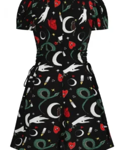 Hell Bunny Good Fortune Mini Dress Ladies 15 Hell Bunny Good Fortune Mini Dress Ladies