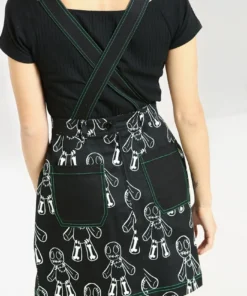 Hell Bunny Voodoo Pinafore Dress Ladies