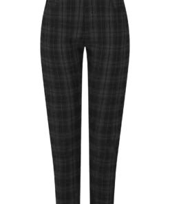 Hell Bunny Storm Skinny Trousers