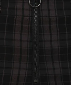 Ladies Hell Bunny Cobain Capris - Grey 16 Ladies Hell Bunny Cobain Capris - Grey