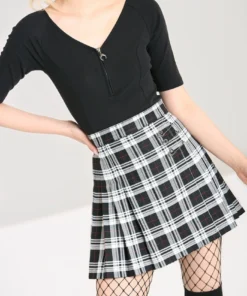 Ladies Hell Bunny Vernon Mini Skirt