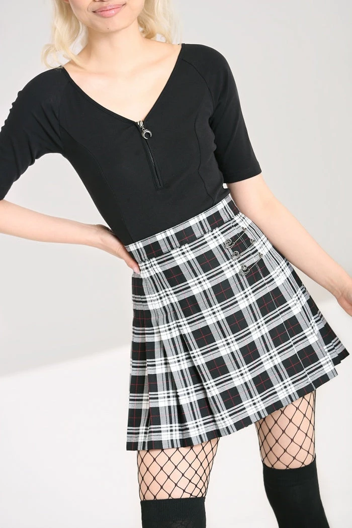 Ladies Hell Bunny Vernon Mini Skirt 3 Ladies Hell Bunny Vernon Mini Skirt