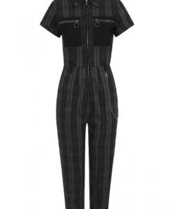 New Arrivals Hell Bunny Cobain Boilersuit