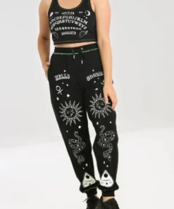 Hell Bunny Ouija Joggers Ladies