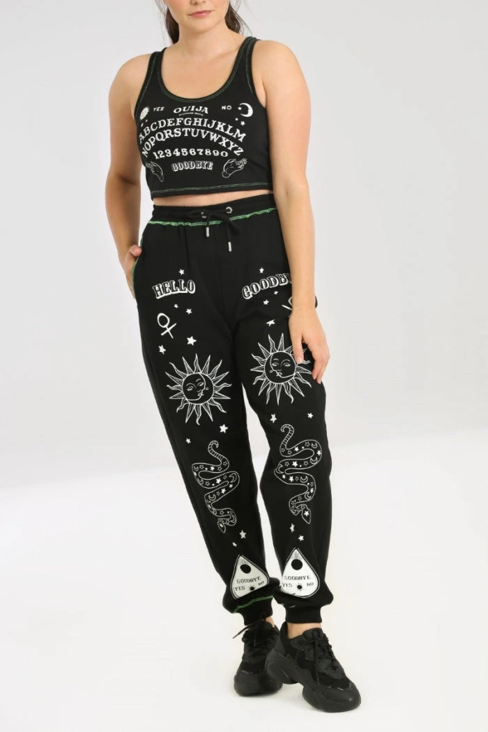 Hell Bunny Ouija Joggers Ladies 3 Hell Bunny Ouija Joggers Ladies