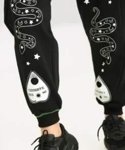 Hell Bunny Ouija Joggers Ladies 13 Hell Bunny Ouija Joggers Ladies