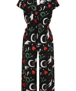 Hell Bunny Good Fortune Jumpsuit 18 Hell Bunny Good Fortune Jumpsuit