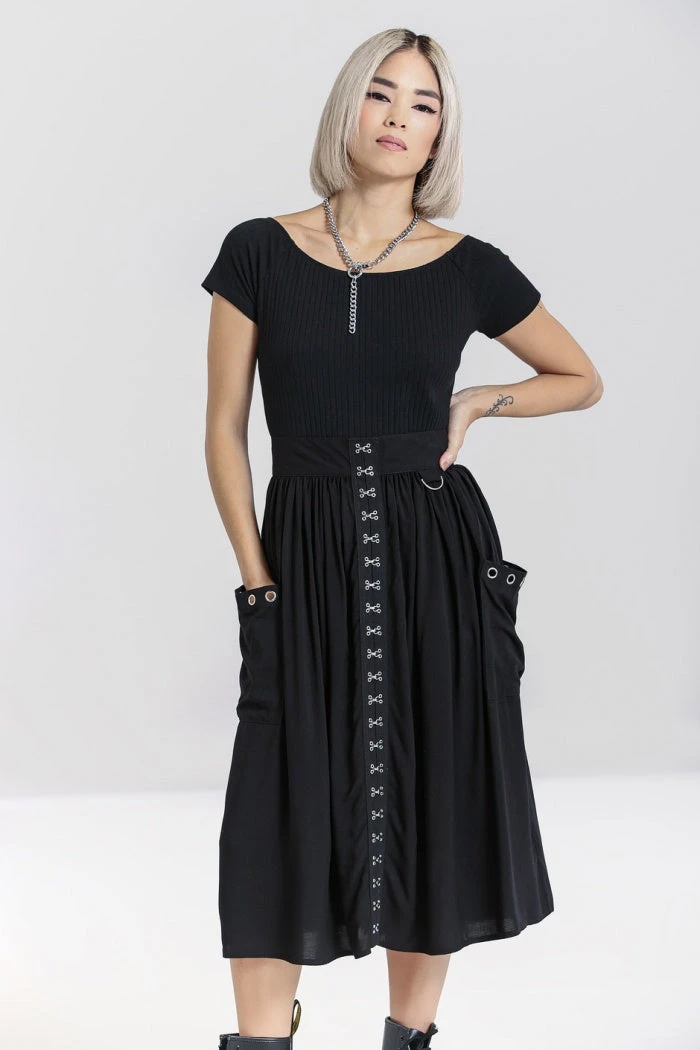 Hell Bunny Tabitha Skirt Ladies 3 Hell Bunny Tabitha Skirt Ladies