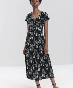 Ladies Hell Bunny Voodoo Jumpsuit