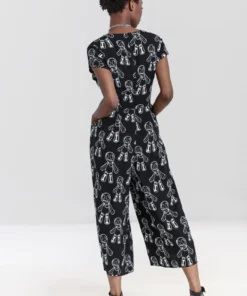 Ladies Hell Bunny Voodoo Jumpsuit 17 Ladies Hell Bunny Voodoo Jumpsuit