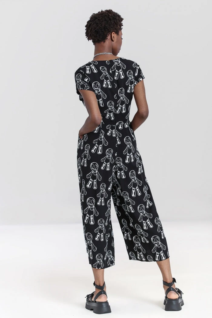 Ladies Hell Bunny Voodoo Jumpsuit 7 Ladies Hell Bunny Voodoo Jumpsuit