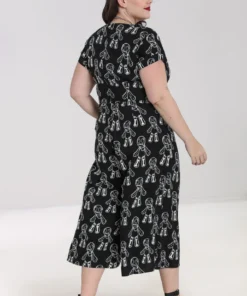 Ladies Hell Bunny Voodoo Jumpsuit 21 Ladies Hell Bunny Voodoo Jumpsuit