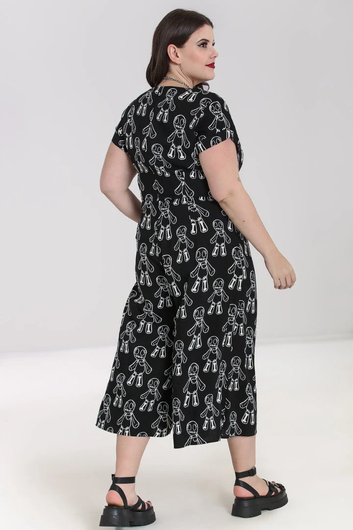 Ladies Hell Bunny Voodoo Jumpsuit 11 Ladies Hell Bunny Voodoo Jumpsuit