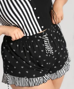 Hell Bunny Ribcage Shorts New Arrivals