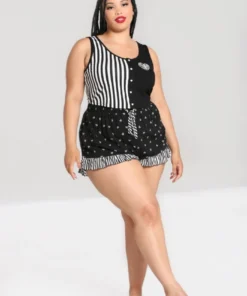 Hell Bunny Ribcage Shorts New Arrivals