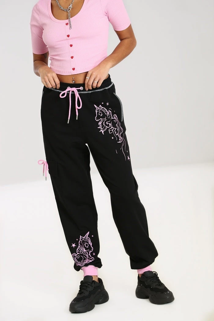 Hell Bunny Star Catcher Joggers Ladies 5 Hell Bunny Star Catcher Joggers Ladies