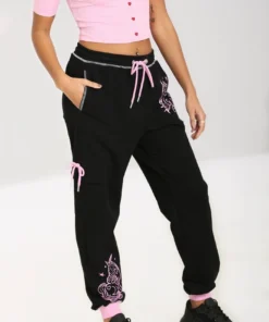 Hell Bunny Star Catcher Joggers Ladies 10 Hell Bunny Star Catcher Joggers Ladies
