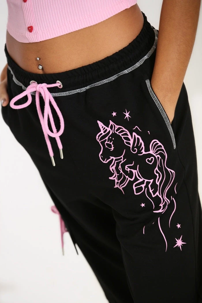 Hell Bunny Star Catcher Joggers Ladies 7 Hell Bunny Star Catcher Joggers Ladies