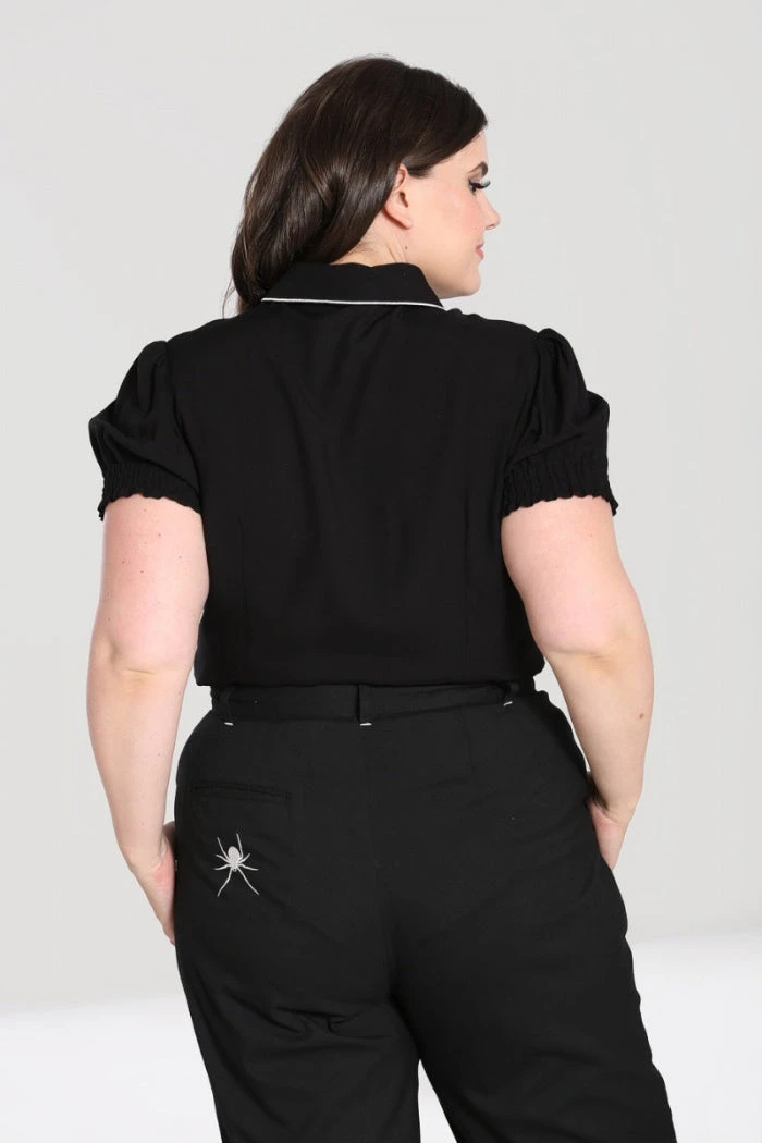 Hell Bunny Miss Muffet Trousers 8 Hell Bunny Miss Muffet Trousers