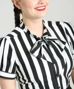 Ladies Hell Bunny Juno Blouse 16 Ladies Hell Bunny Juno Blouse