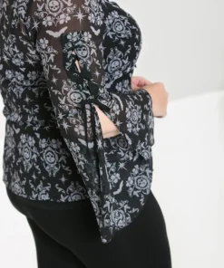 Hell Bunny Lost Whispers Blouse