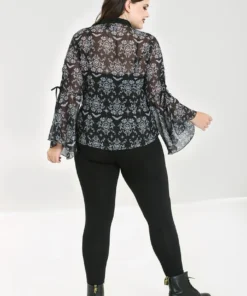 Hell Bunny Lost Whispers Blouse