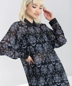 Hell Bunny Lost Whispers Tunic