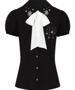 Hell Bunny Belle Blouse 12 Hell Bunny Belle Blouse