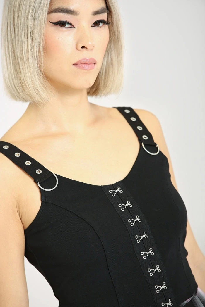 Hell Bunny Tabitha Crop Top Ladies 3 Hell Bunny Tabitha Crop Top Ladies