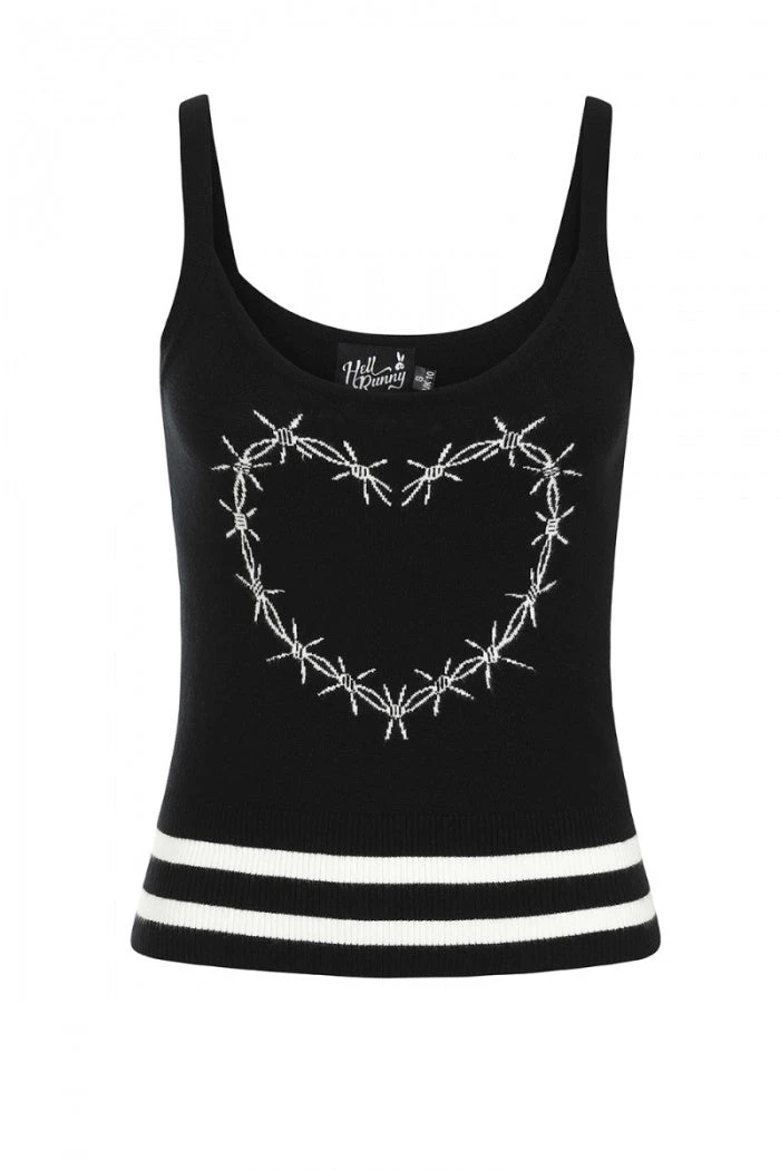 Hell Bunny Heather Top 6 Hell Bunny Heather Top