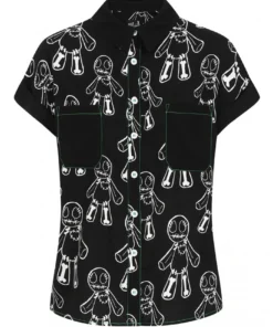 Hell Bunny Voodoo Shirt Ladies 16 Hell Bunny Voodoo Shirt Ladies