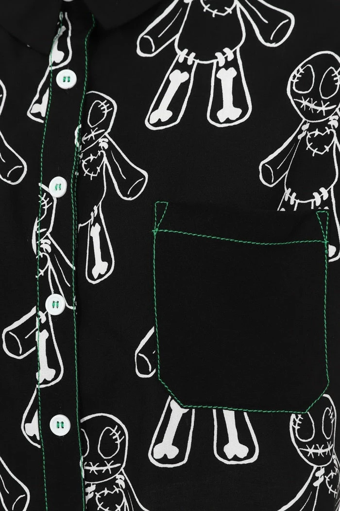 Hell Bunny Voodoo Shirt Ladies 10 Hell Bunny Voodoo Shirt Ladies