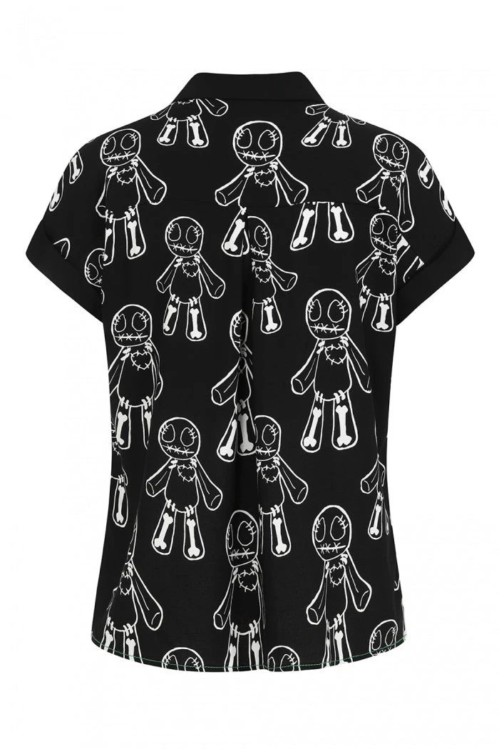 Hell Bunny Voodoo Shirt Ladies 9 Hell Bunny Voodoo Shirt Ladies