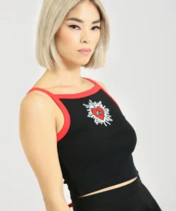 Hell Bunny Amias Crop Top