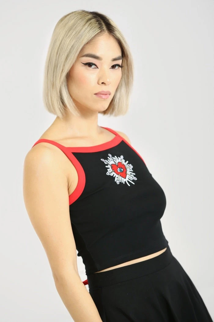 Hell Bunny Amias Crop Top 3 Hell Bunny Amias Crop Top