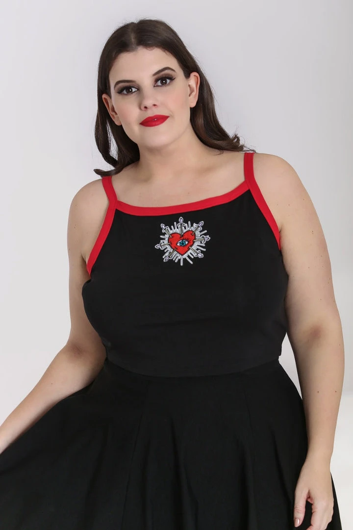 Hell Bunny Amias Crop Top 4 Hell Bunny Amias Crop Top