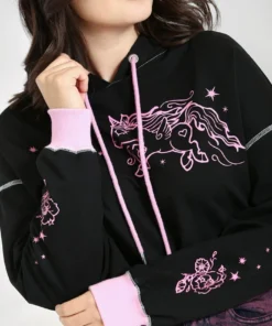 Hell Bunny Star Catcher Hoodie Ladies