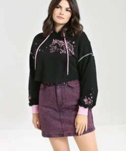 Hell Bunny Star Catcher Hoodie Ladies