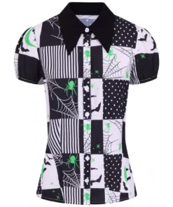 Hell Bunny Annie Blouse