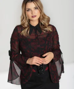 New Arrivals Hell Bunny Clarice Blouse